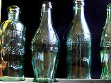 Coca-Cola üvegek a kezdetektől