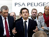 A Peugeot-t is megmenti Nicolas Sarkozy
