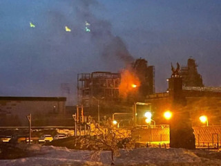 Ég az orosz finomító – megérkeztek az ukrán drónok