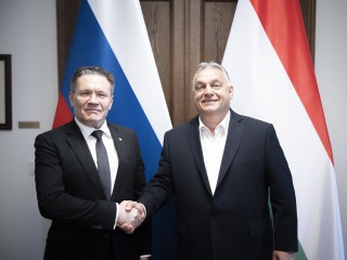 Orbán Viktor a Roszatom vezetőjét fogadta