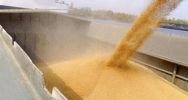 Mi lesz a learatott ukrán gabonával? Fotó: Depositphotos