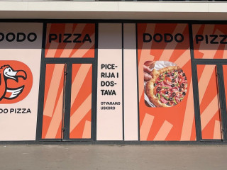 A Dodo Pizza újvidéki étterme.