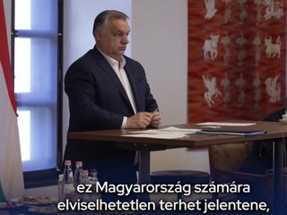 Orbán Viktor: „nem lehet szó arról, hogy mi csatlakozzunk ezekhez a szankciókhoz”