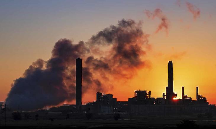 Kevesebb szénerőművel is durvább emisszió jött össze. (Fotó: AP)