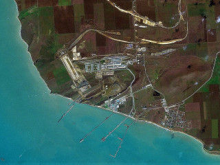 A tamani kikötő egy korábbi felvételen