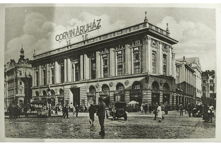 Az áruház 1935-ben