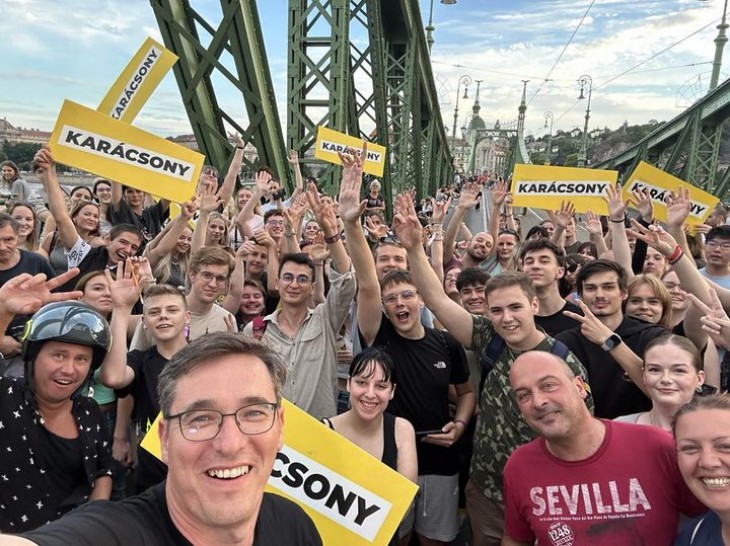 Karácsony Gergely főpolgármester-jelöltnek népes tábora van, de elég nagynak bizonyul-e?