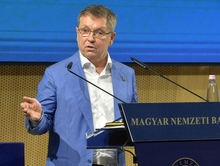 Matolcsy György, a Magyar Nemzeti Bank elnöke. Fotó: MTI/Soós Lajos