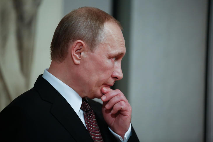 Putyin sajtótájékoztatót tartott. Fotó: Depositphotos