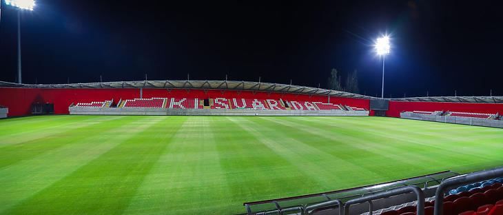 A stadion augusztusban készült el (Fotó: kisvardafc.hu)