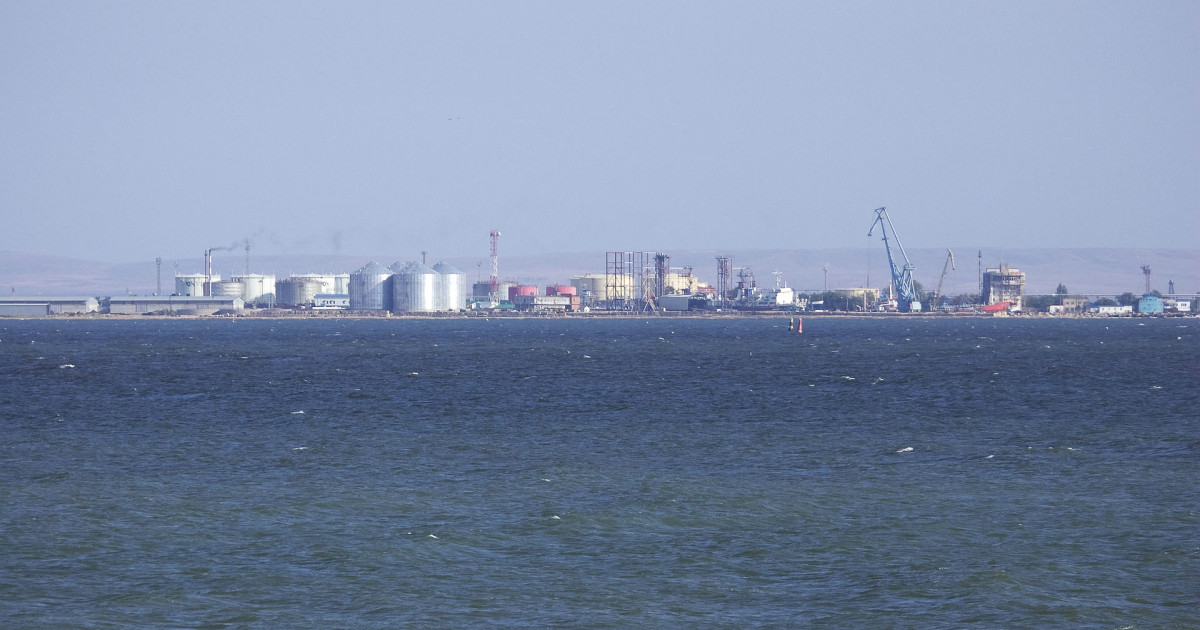 Kavkaz kikötője még a békeidőkben