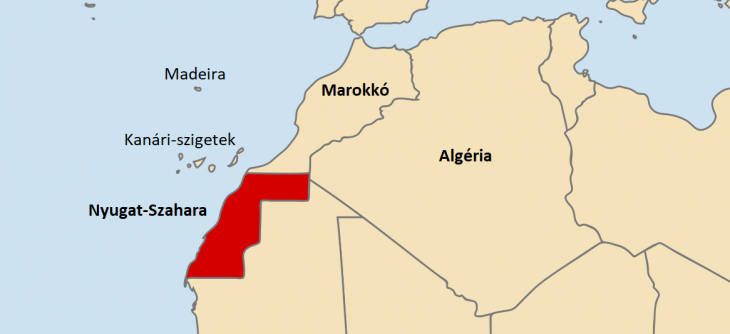 Nyugat-Szahara vitatott terület, alol néha nem csak a homok forró