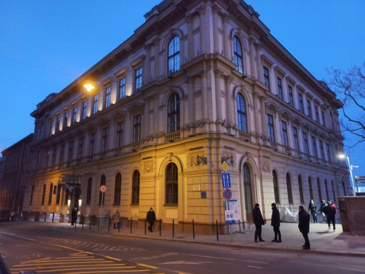 A Fő úti Nemzetközi Beruházási Bank épülete Fotó: Jernei Gábor