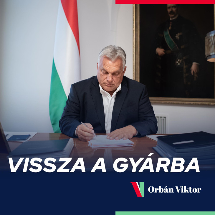 Vissza a gyárba - hirdette a miniszterelnök egy korábbi Facebook-posztja. Lehet, hogy tényleg kellene egy másodállás egy ilyen anyagi helyzet mellett.
