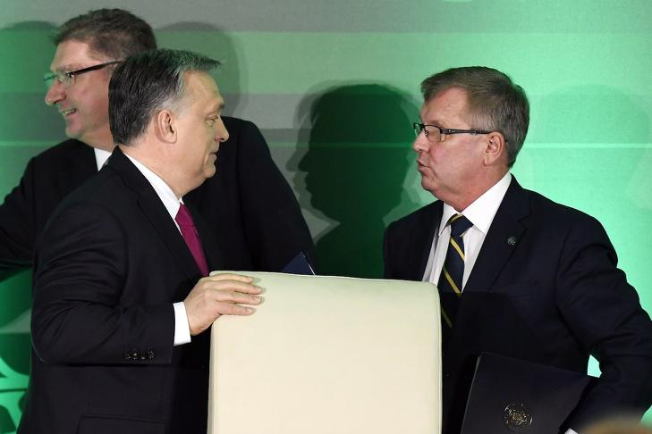 Mit szólhatott Matolcsy György Orbán Viktor bejelentéséhez? Fotó: MTI/Koszticsák Szilárd