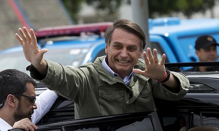 Jair Bolsonaro (Fotó: AP)