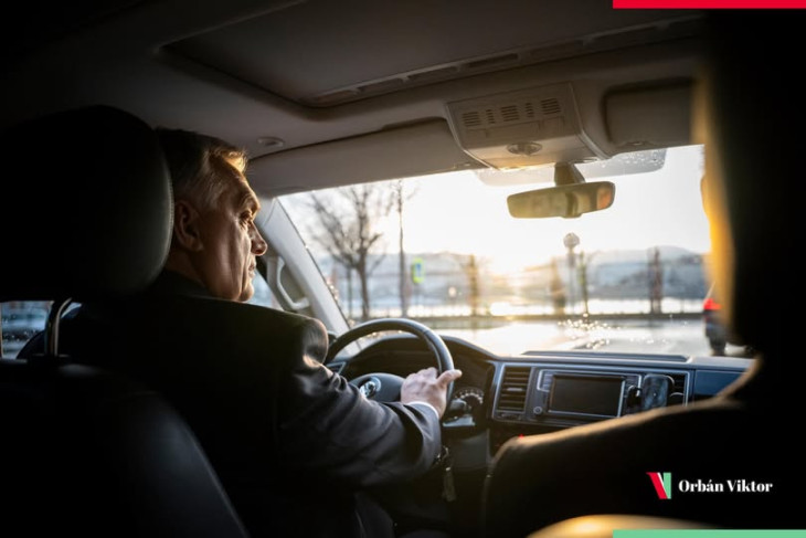 A kormánynál Orbán Viktor