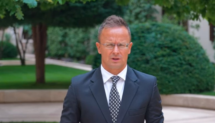 Szijjártó Péter videóban jelentette be a javaslatot