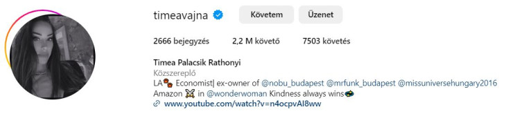 Valami véget ért: már az Instagram bemutatkozásban is
