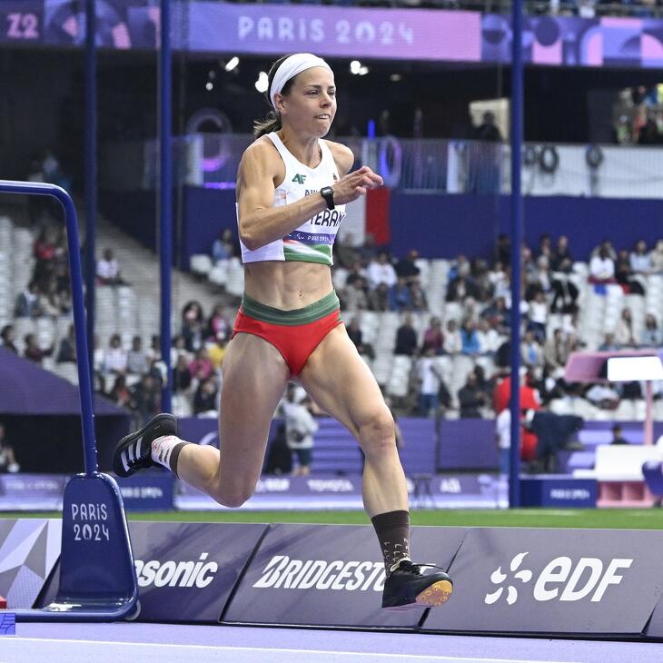 Luterán Petra parasportolóként szerzett ezüstérmet Párizsban