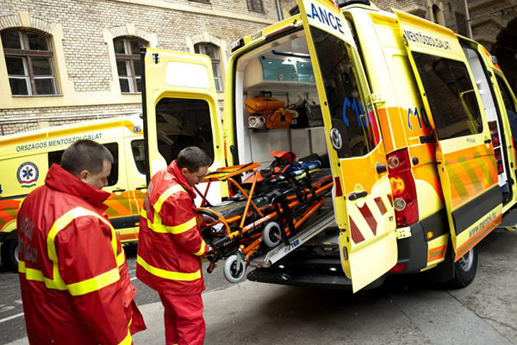 Hat év alá mehet a mentőautók átlagéletkora. Fotó: MTI