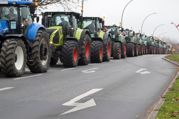 Napok óta tiltakoznak a gazdák Romániában. (Illusztráció.) Fotó: Depositphotos  