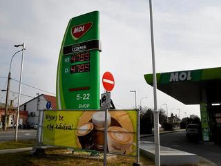 Mol: ideiglenesen korlátozzák egyes benzinkutak ellátását