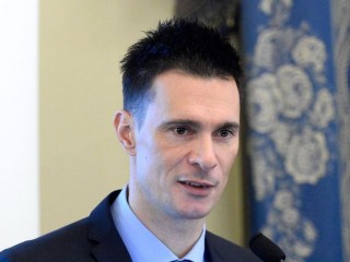 Balogh Gábor, a Magyar Öttusa Szövetség új elnöke. Fotó: MTI/Kovács Tamás  