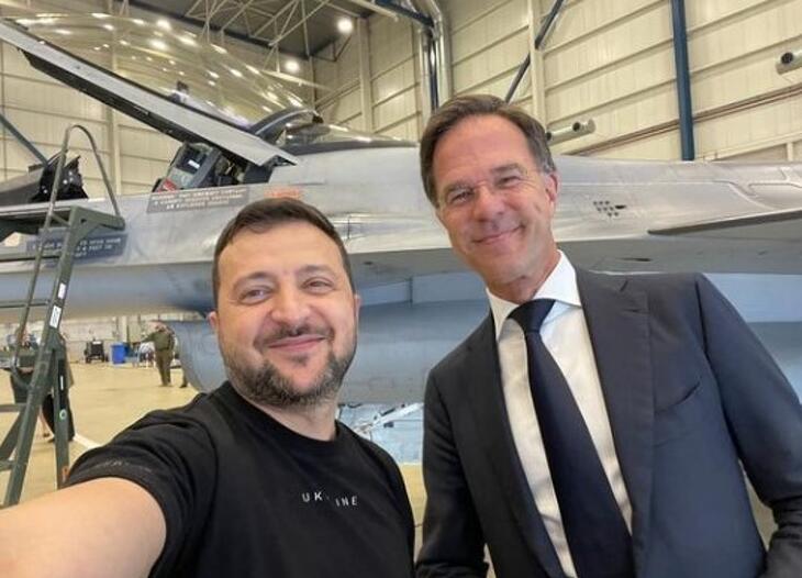 Mark Rutte röviddel NATO-főtitkárrá választása előtt már találkozott Zelenszkijjel, most további katonai támogatást ígért