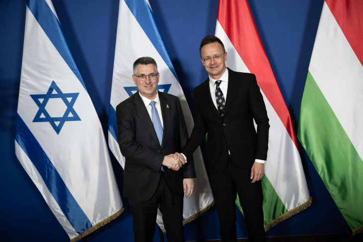 Szijjártó Péter magyar, és Gideon Szaár izraeli külügyminiszter Budapesten tárgyaltak