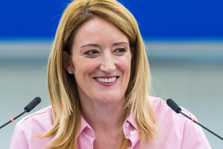 Roberta Metsola érvényesítette a papírformát