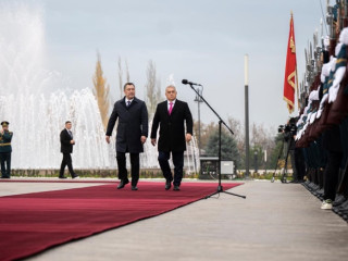 Orbán Viktor Kirgizisztánban 