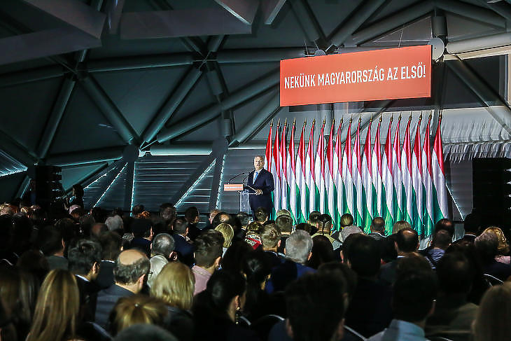 A biztonság a legfontosabb Orbán Viktor szerint (Fotó: MTI)