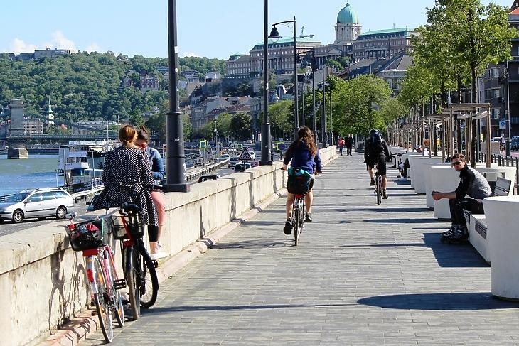 Még könnyebb lesz biciklizni Budapesten. Fotó: Privátbankár/Mfor/Wéber Balázs