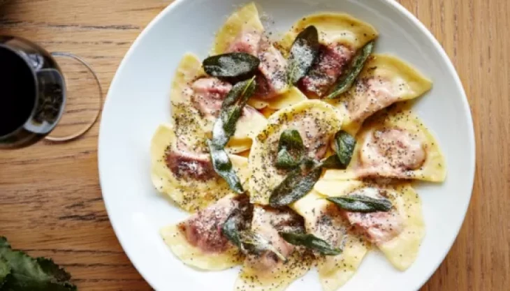 Cortina d'Ampezzó raviolija