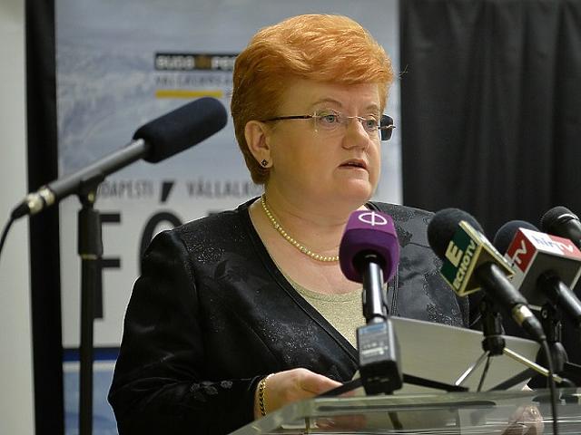 Szalai Piroska, a BVK kuratóriumi elnöke