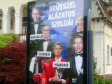 Fidesz-plakát, Révfülöp, 2024. április 20. 