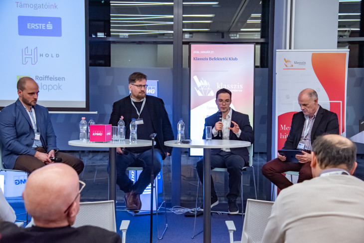 A Klasszis Befektetői Klub makrogazdasági kerekasztalának résztvevői