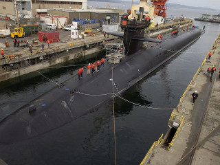 Az amerikai USS Michigan atomtengeralattjáró