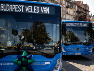 135 új busz áll forgalomba Budapesten