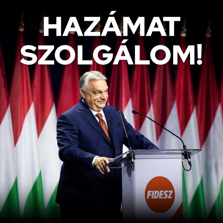 Orbán Viktor Facebook oldalán így köszönte meg a bizalmat  