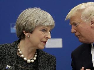 May szerint amerikai-brit szabadkereskedelmi megállapodásról tárgyalt Trumppal, a Fehér Ház ezt nem erősítette meg