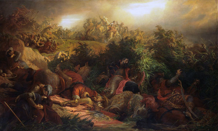 Székely Bertalan: A mohácsi csata. Fotó: Wikipedia