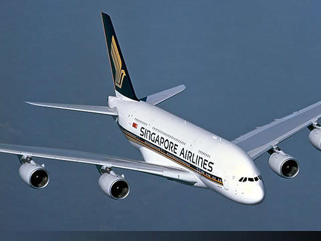 Luxus a Singapore Airlines A380-asán