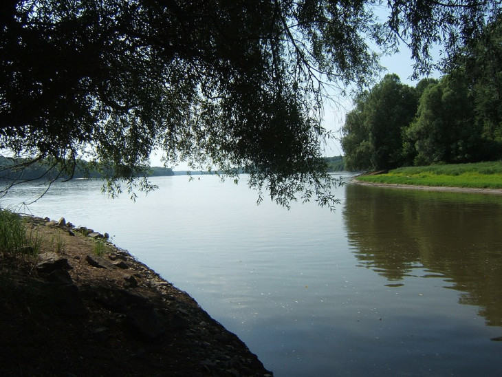 A Duna a Sió torkolatánál, Bogyiszló mellett