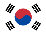 Dél-Korea zászlaja