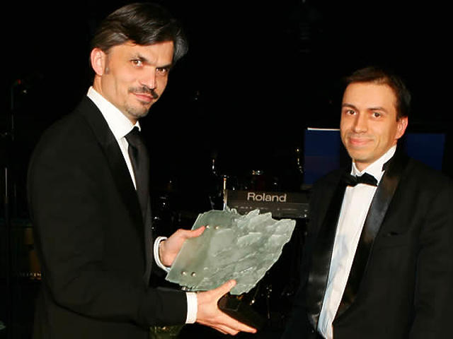 A Legjobb Főnök 2008 verseny győztese és Király Béla