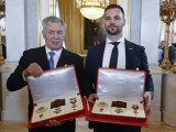 A két magyar űrhajós kapta idén a Szent István Érdemrendet