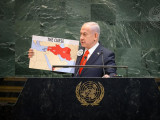Kellemetlen incidens történt az izraeli kormányfő ENSZ-beszéde közben