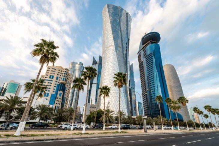 Rengeteg új toronyház épült Dohában. Foto: arabianbusiness